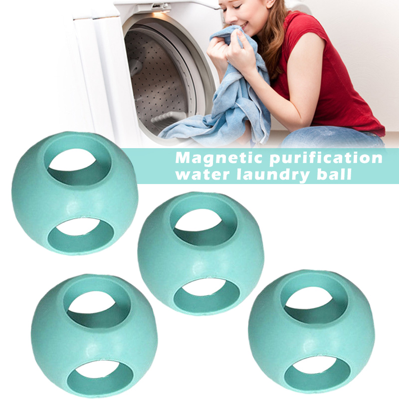 4 Pcs Magnetic Laundry Anti Limescale Ball Machine Ball Washing Accessories TUE88