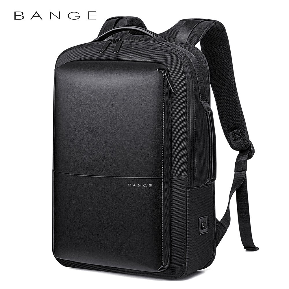 BANGE Professional Men Business Backpack zaino da viaggio impermeabile 15.6 &#39;zaino per laptop zaino per scuola zaino per ufficio: Default Title