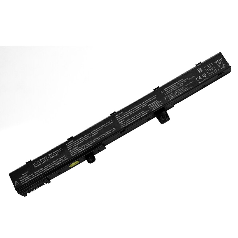 ApexWay 14,8 V batería para ordenador portátil, X551M para Asus X551 X551C X551CA X451 X451C X451CA A41N1308 A31N1319 0B110-00250100 3300mAH 4 celular