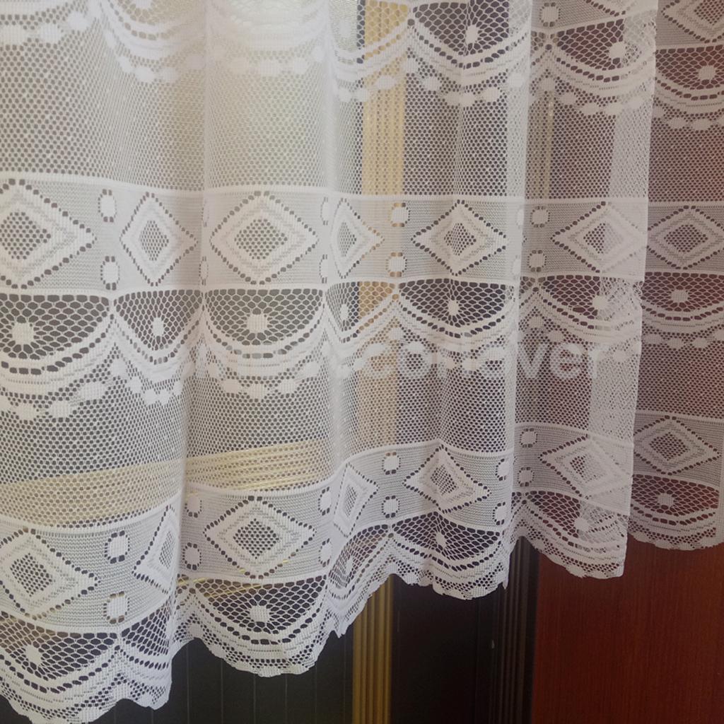 Fönster dressing polyester net kort gardin hem kök cafe gardin nivå halva fönster valances , 20 x 63 tum