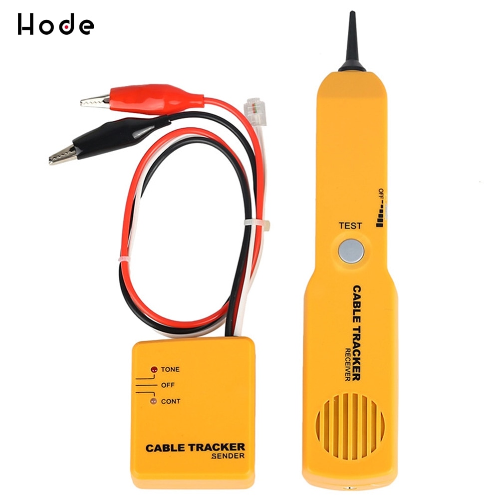 RJ11 Network Phone Telephone Cable Tester Toner Wire Tracker Tracer Diagnose Tone Line Finder Detector Networking Tools