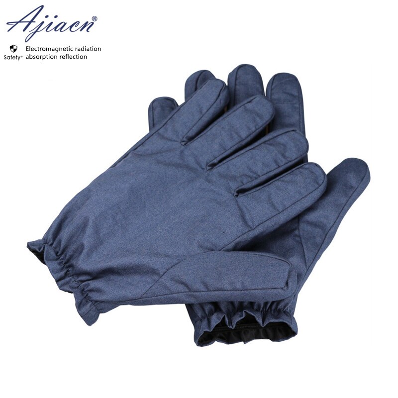 Genuine Electromagnetic radiation protective gloves Electric welding, electrical equipment operation EMF shielding gloves
