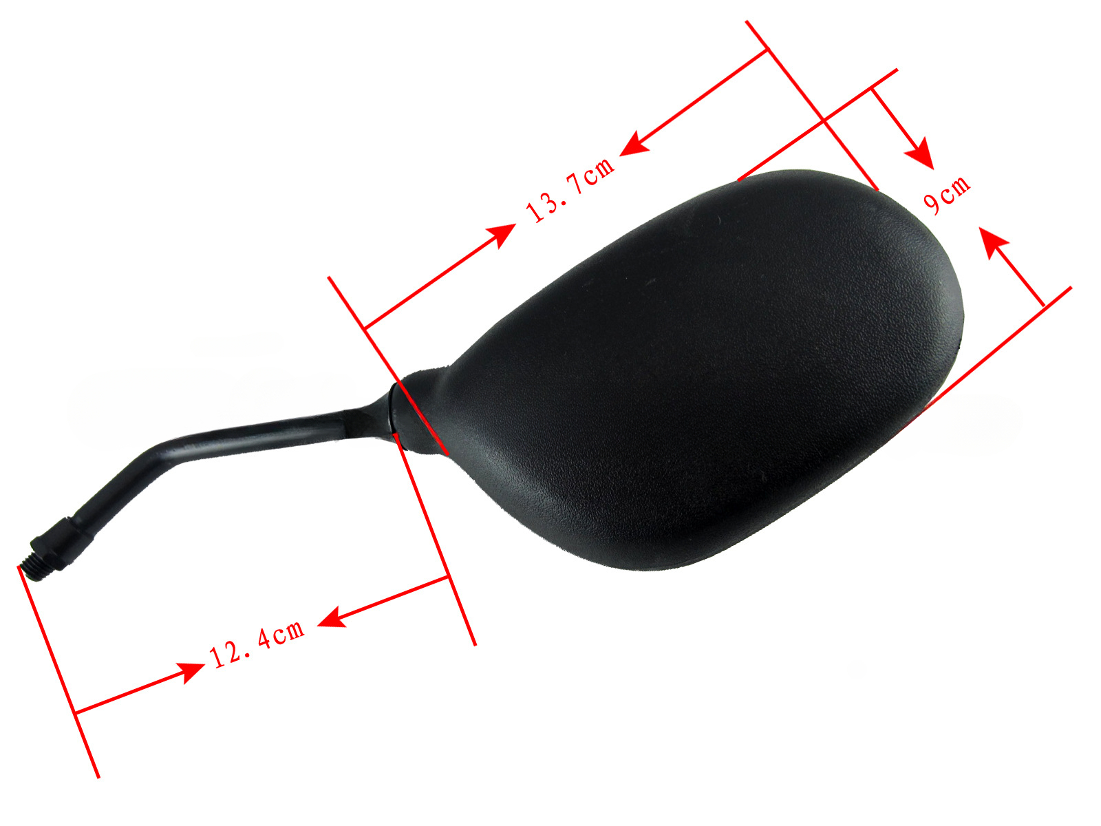 Universele 8mm 10mm Motorfiets Spiegel Scooter E-Bike Achteruitkijkspiegels 2 stks/paar Elektromobiel Achterkant Bolle Spiegel