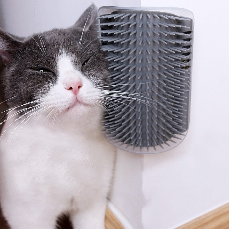 Home Removable Cat Pet Massage Comb Hair Removal Grooming Corner Cleaning Scratching Rubbing Products Pets Brush Accessories