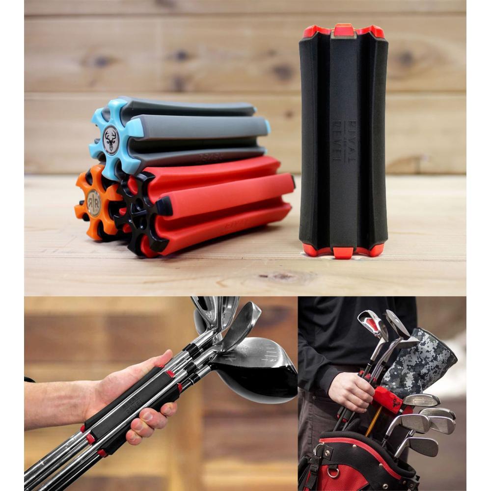 1 Pcs Golf Club Holder Carrier Storage Tool Hold 6 Clubs Lightweight Portable Golf Stick Container