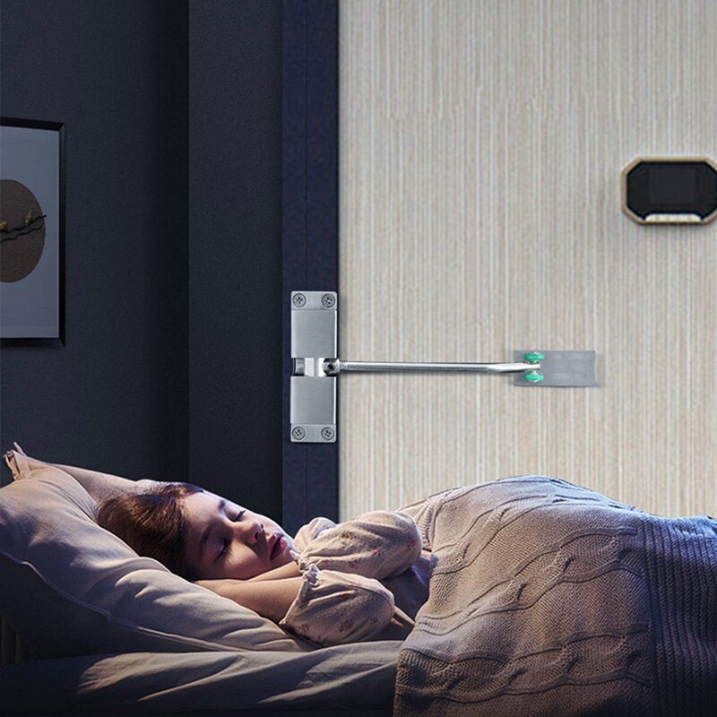 Easy Install Spring Door Closer Small Catche 180 Degree Not Positioning Automatic Close The door fire rated aisle