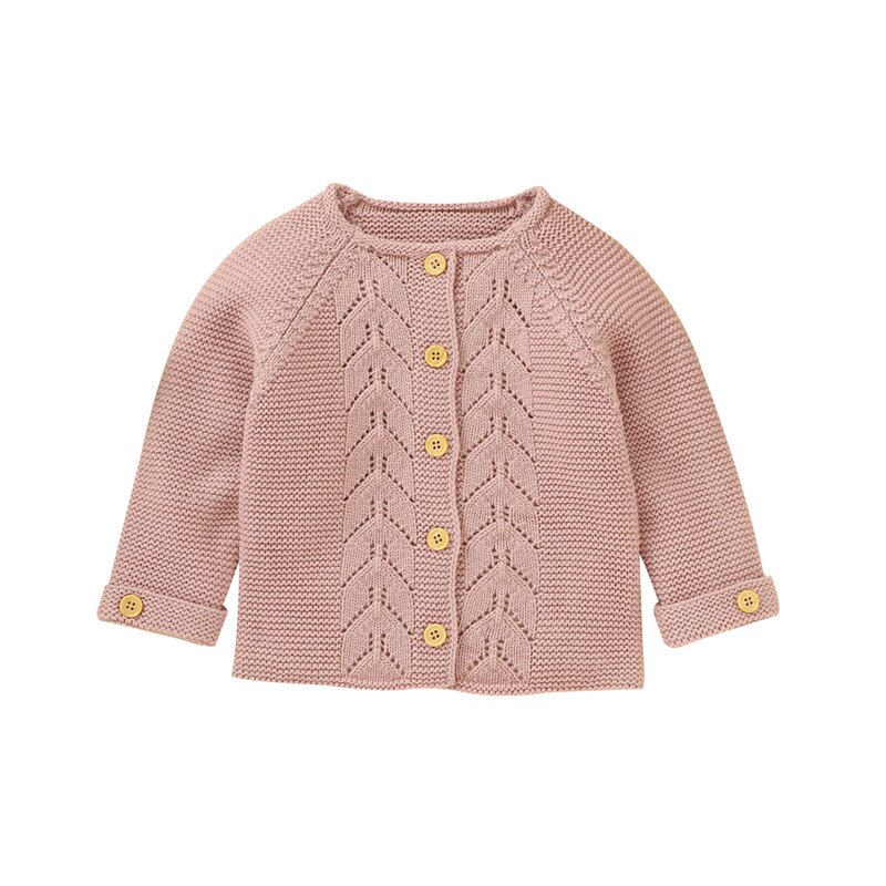 Nowe dziecięce dziewczęce podstawowe rozpinane swetry, opuszczane ramiona z długim rękawem wycięcie strąk szyją prosto piersiowy sweter z dzianiny