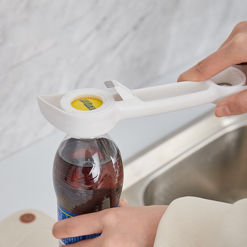 Household Multifunctional Bottle Opener, Safe Non-slip, Labor-saving Canned Bottle Capper, Kitchen Gadget