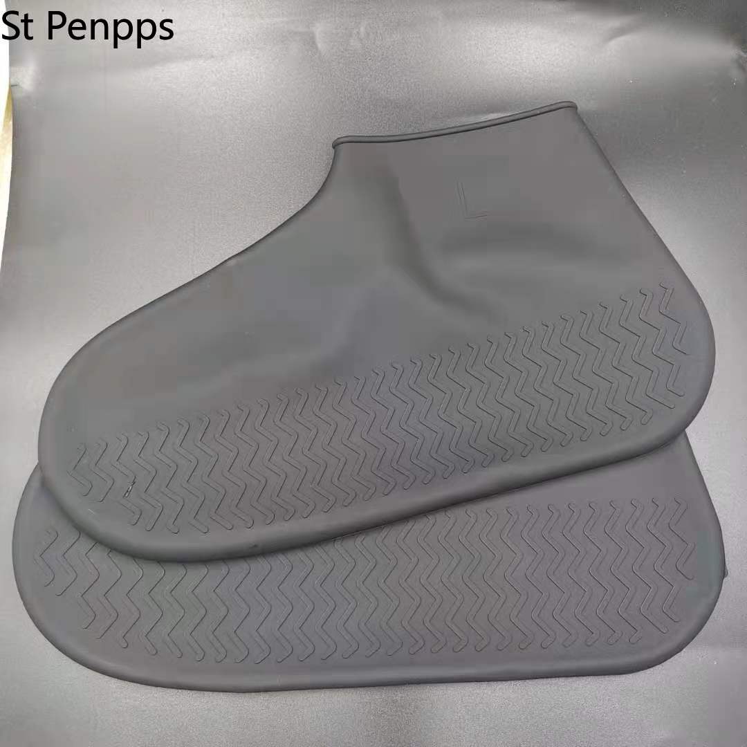 Silicone Waterproof Shoe Cover Reusable Non-slip Rain Boot Unisex Shoes Protectors Boot Outdoor Rainy Days Elastic Overshoes