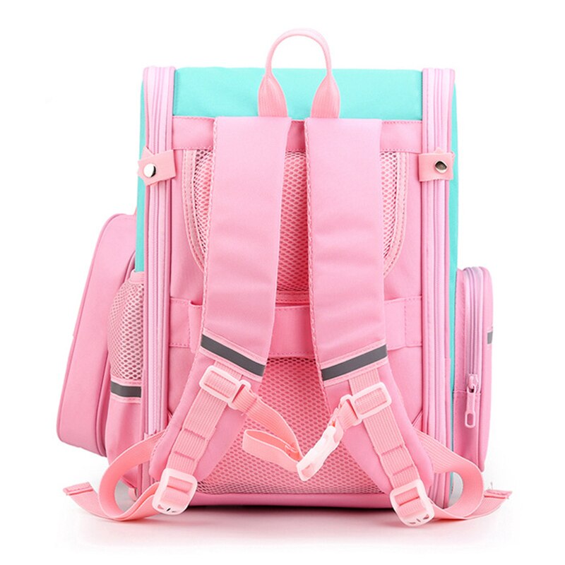 Kinderen 3D Waterdichte Lichtgewicht School Rugzak Orthopedische Boekentas Meisjes Leuke Regenboog Schooltas Hoge Capaciteit Sac