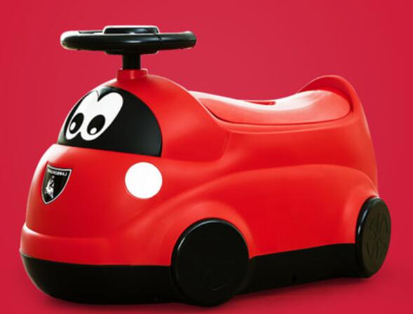 ! Orinal para el coche y asientos para niños, orinal de , entrenador de inodoros para bebés de 0 a 6 años, inodoro para niños, orinal de viaje para niña: Rojo