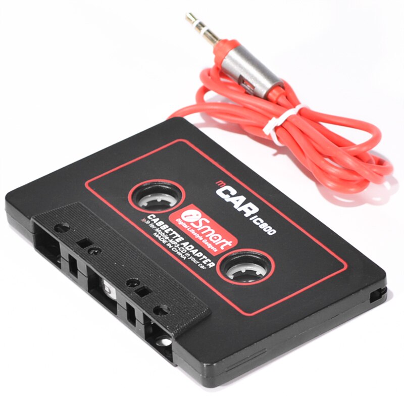 1PC Auto Kassette Adapter Kassette Mp3 Spieler Konverter Für iPod Für iPhone MP3 AUX Kabel CD-Spieler 3,5mm Jack Stecker