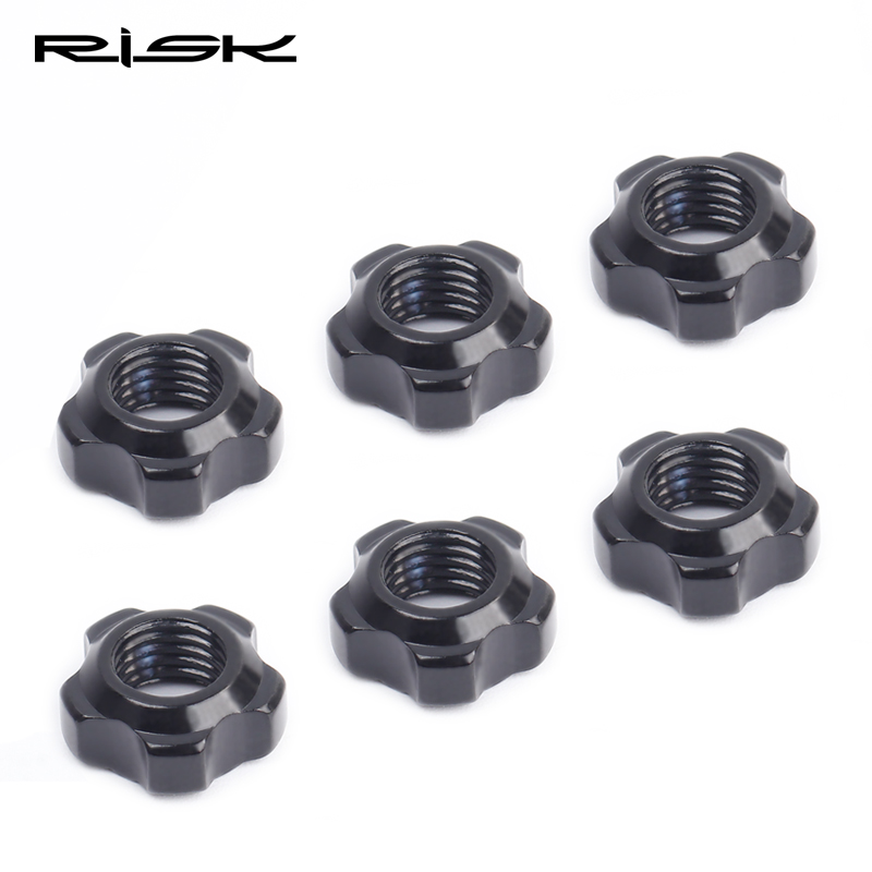 RISK Road Mountain Bike Bicycle Gas Air Nozzle Tire Presta Valve Core Nut Screw with Installation Wrench Presta Extension Rod