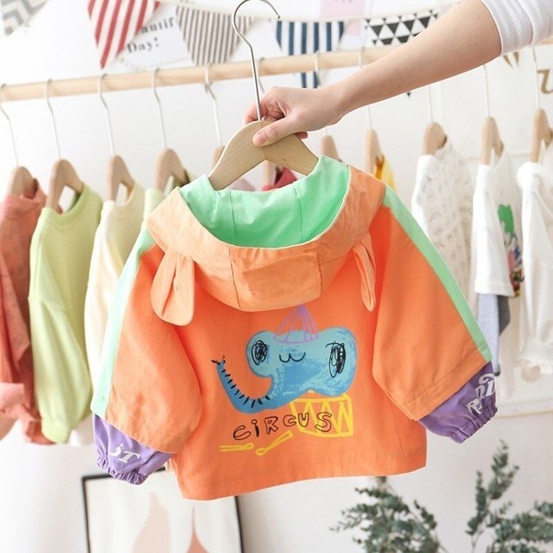 Hipac Jongen Jas Mode Lente Koreaanse Stijl Kinderen Uitloper 0-6 Jaar Peuter Jongens Jas Jassen Kid Herfst meisje Jassen