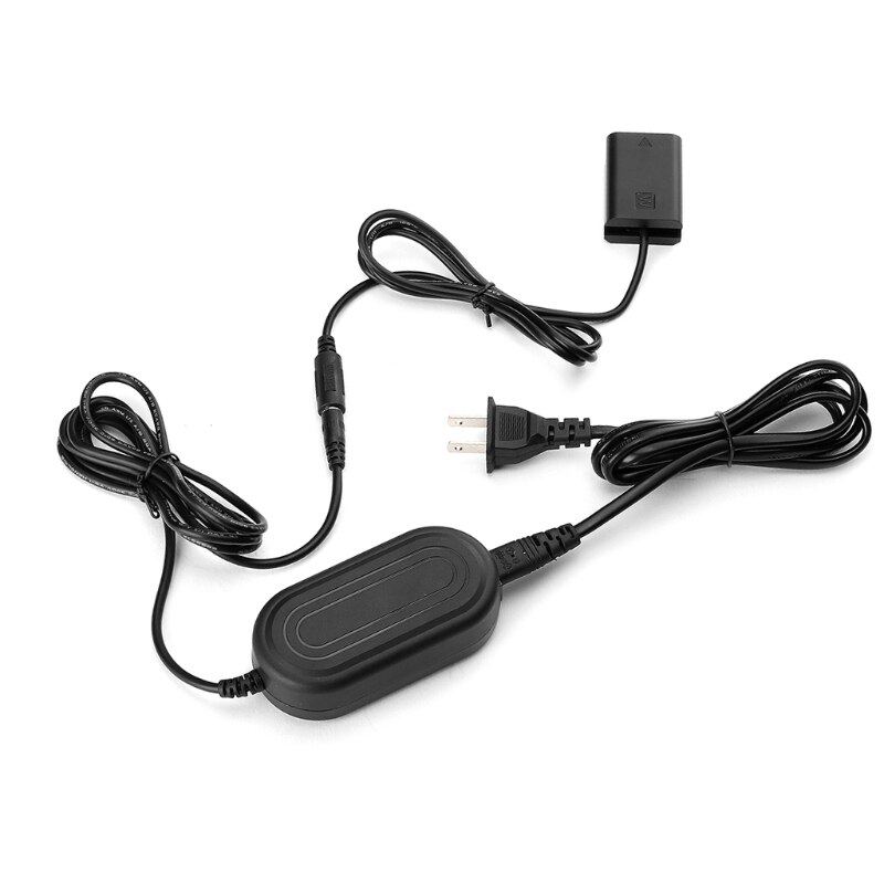Us Plug Power Supply Adapter Om NP-FW50 Dummy Batterij Eliminator Coupler Kit Voor Sony A7 A7II A7RII A7R2 A7S2 A6500 a6400 A6300