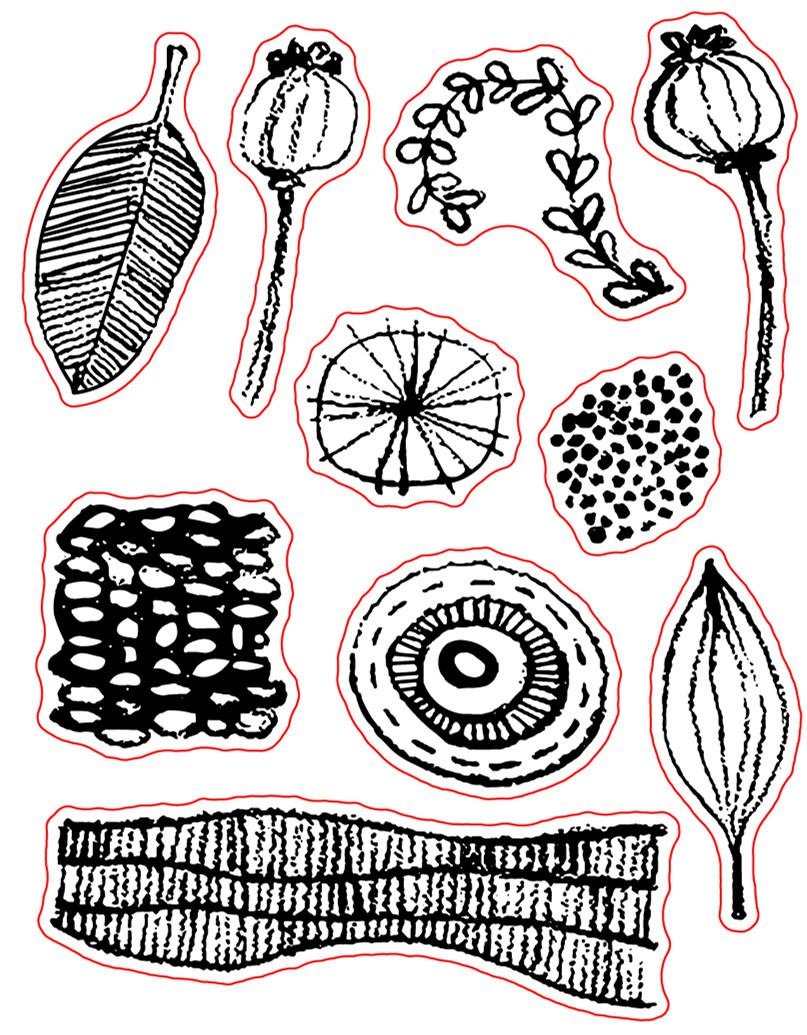 Flower stamp Clear Stamp for Scrapbooking Transparent Silicone Rubber DIY Photo Album Decor 219