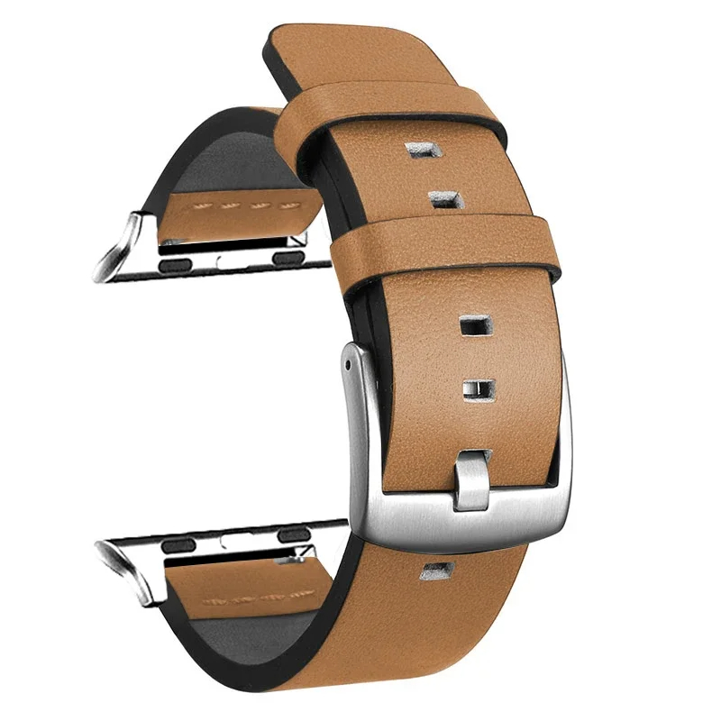 Lederarmband für Apfel Uhr Ultra 2 Band 49 mm 9 8 7 45 mm 41 mm Hochwertiges Armbinde für IWatch Serie 6 SE 5 4 44 mm 40 mm: 20 / Rose Gold