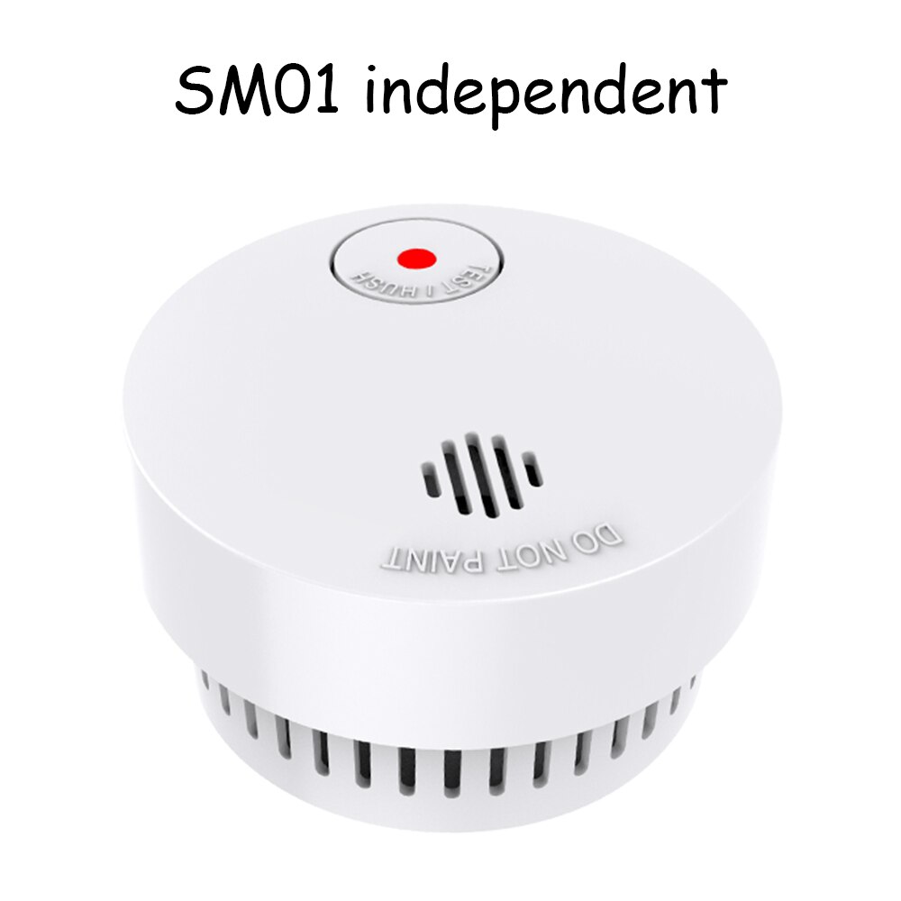 Cpvan røgsensor brandalarm smart røgdetektor lav batteri påmindelse beskytte alarm sensor  en14604 ce certificeret branddetektor: Sm01