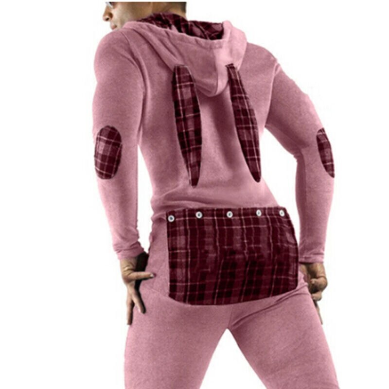 Mannen Volwassen Een Stuk Pyjama Rompertjes Non Footed Pyjama Nachtkleding Jumpsuit Set