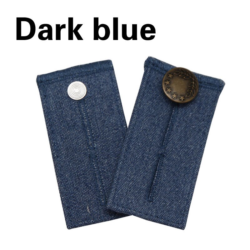 Trousers Waist Expanders Skirt Jeans Elastic Waistband Button Extender Belt Extension Buckle For Clothes Pants DIY Sewing Suppli: 3