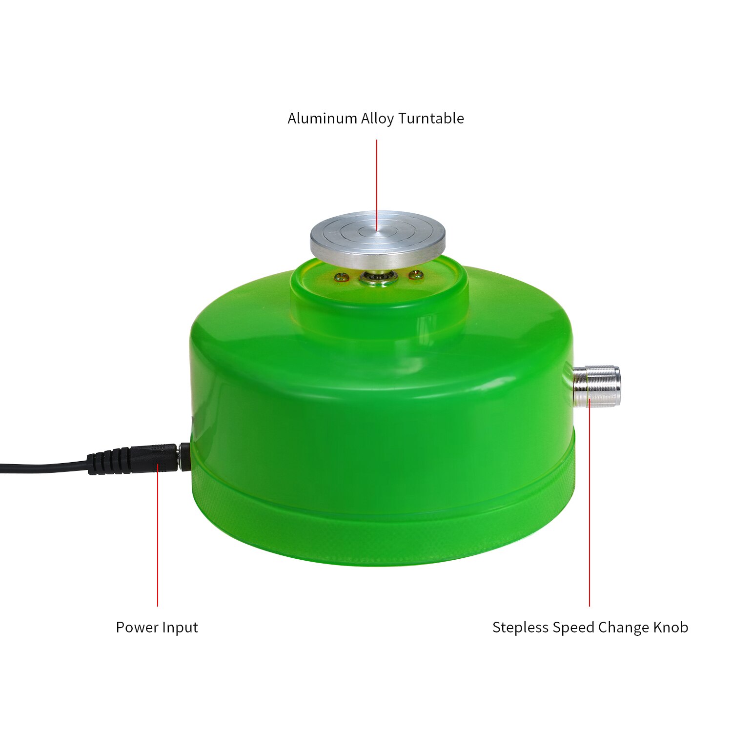 Plato giratorio eléctrico de 4,3 cm hecho a mano, máquina para lanzar arcilla, máquina de cerámica, Mini máquina de rueda de cerámica USB, artesanía DIY para el trabajo de cerámica