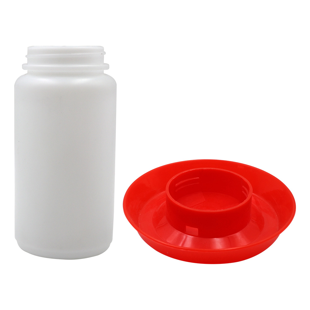 1L Chicken Waterer Bucket Poultry Chicken Ducks Thicken Drinker Cups Poultry Feeder Water Bucket Drinking Fountain Farming Tools