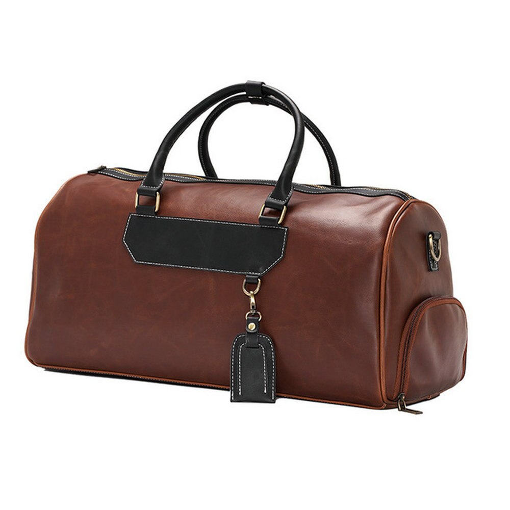 Men's Travel Bag Shoulder Bag Retro Large Capacity Luggage Bag Business Casual Men's Bag B46-16