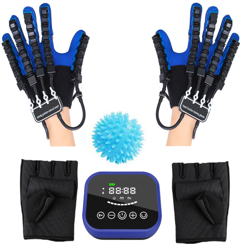 Intelligente Rehabilitation Roboter Handschuhe Hand Schlaganfall Halbseitenlähmung Hirninfarkt Handfunktion Ausbildung Finger Trainer Handschuh
