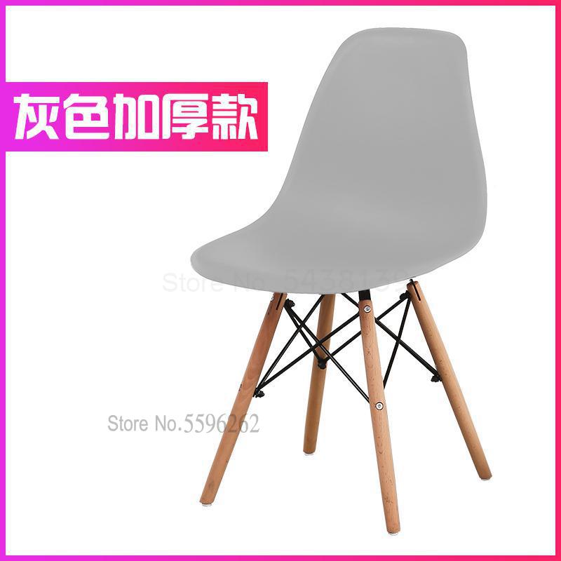 Silla nórdica sencilla ins wind home, taburete de escritorio para estudiante mocasán, silla de comedor sencilla Ims: Old farmer  7