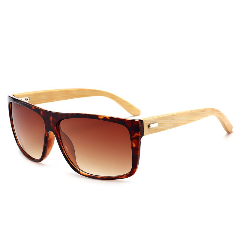 Jsooyan Wooden Frame Sunglasses Men Women Driving Eyewear Vintage UV400 Sun Glasses Shades lunette oculo: C5