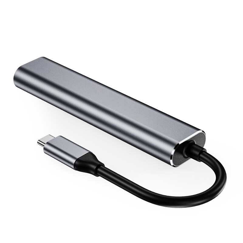 HUB USB C 5 en 1, HDMI + 2 USB 2,0 + USB 3,0 + USB C, para Pro Huawei Apple