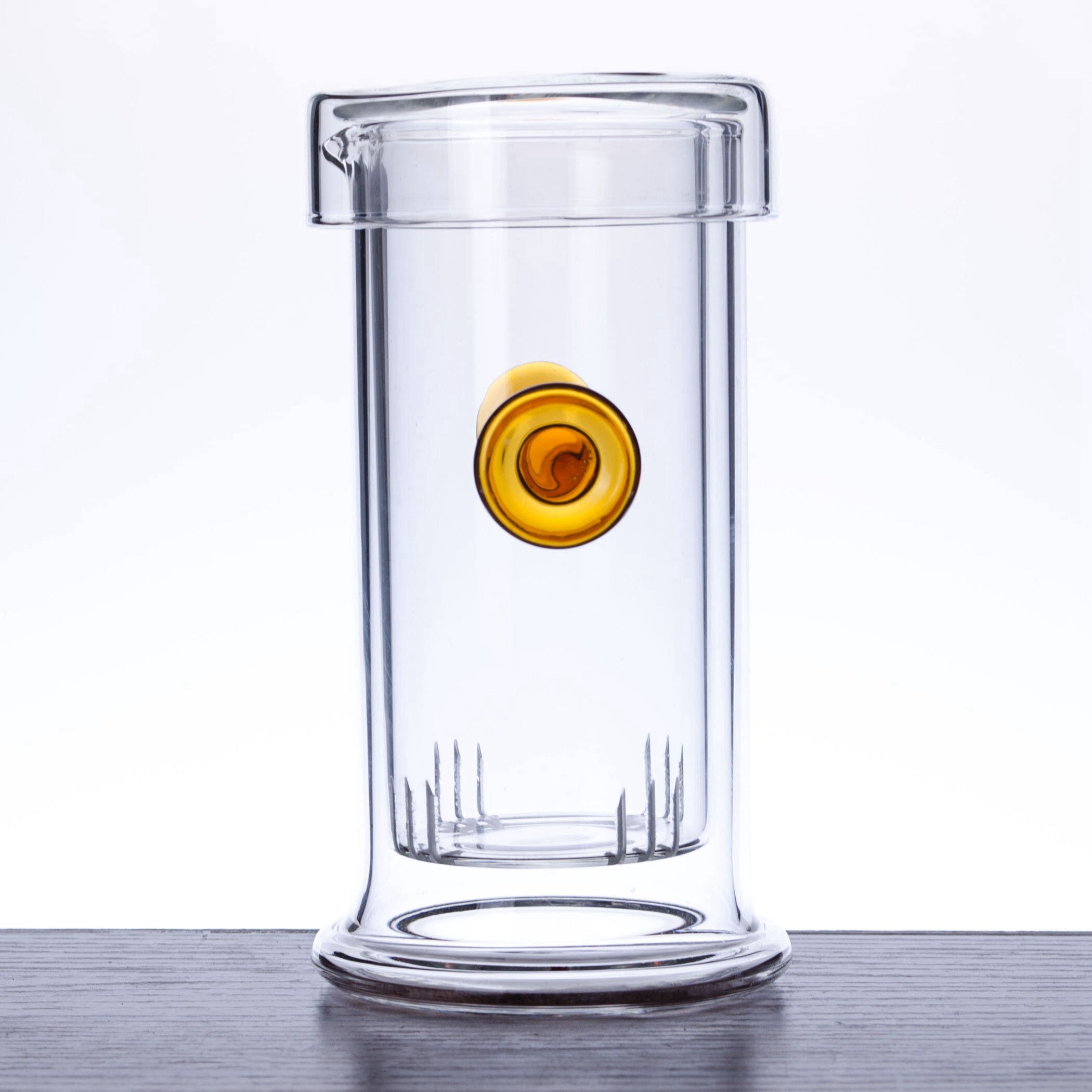 1PC Red / White / Dragon-shaped Handle Heat Resistant Glass Teapot w/ infuser & Lid