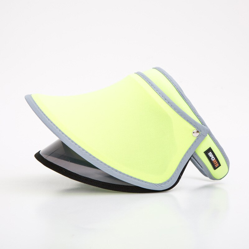 Korean version of the sun visor double layer empty top hat outdoor travel uv protection sun hair hoop sun visor: 11