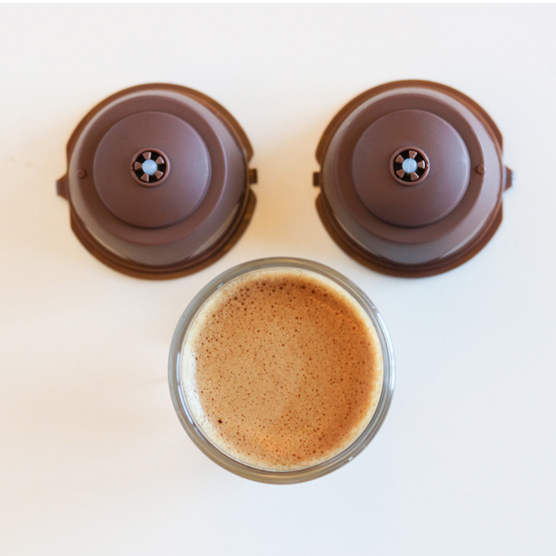 Cápsulas de Crema de 4 Generación, cápsulas de café Dolce Gusto, cápsulas de filtro, cestas reutilizables para goteo de café