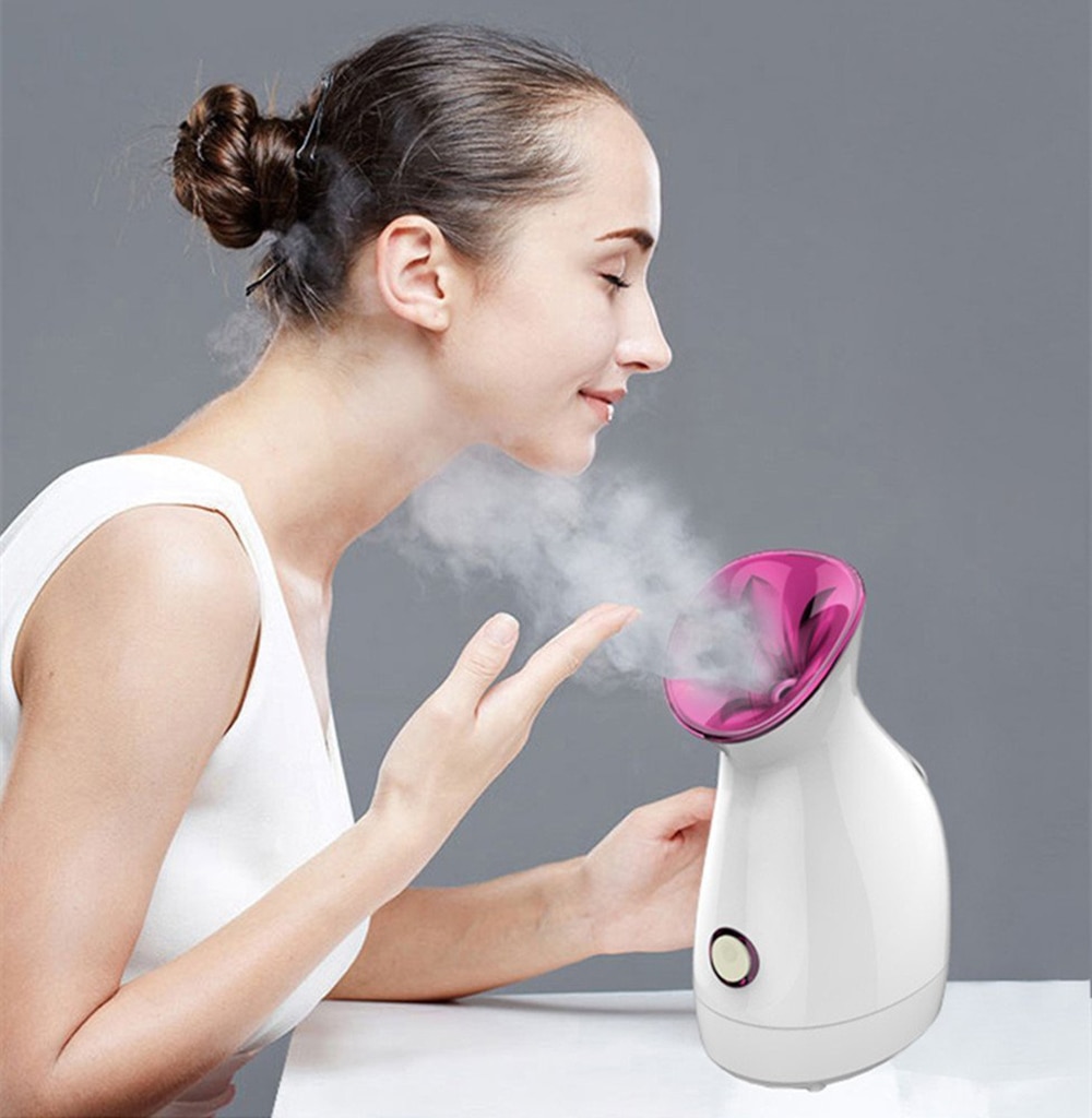 Máquina de vapor Facial cuidado de la piel saludable Nano Steam Releax tu mejor de vida para la limpieza de la cara de la novia