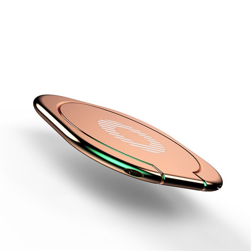 Supporto per anello per dito per Smartphone supporto per anello per telefono rotondo angoli multipli rotazione 360 e 180 supporto per dito per telefono facile da trasportare: Rose Gold