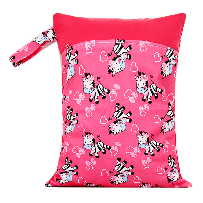 Baby Tuch Windel Windel Tasche Wiederverwendbare Mit Zwei Reißverschluss Taschen Wasserdichte Windel Lagerung Tasche Baby Wagen Hängen Tasche: 06