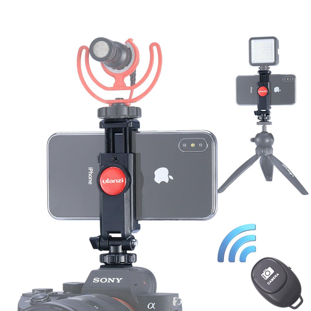 Ulanzi ST-06 Camera Shoe Telefoon Statief 360 Rotatie Koud Schoen Monitor Telefoon Dslr Mount Adapter Voor Gimbal Mic led Licht