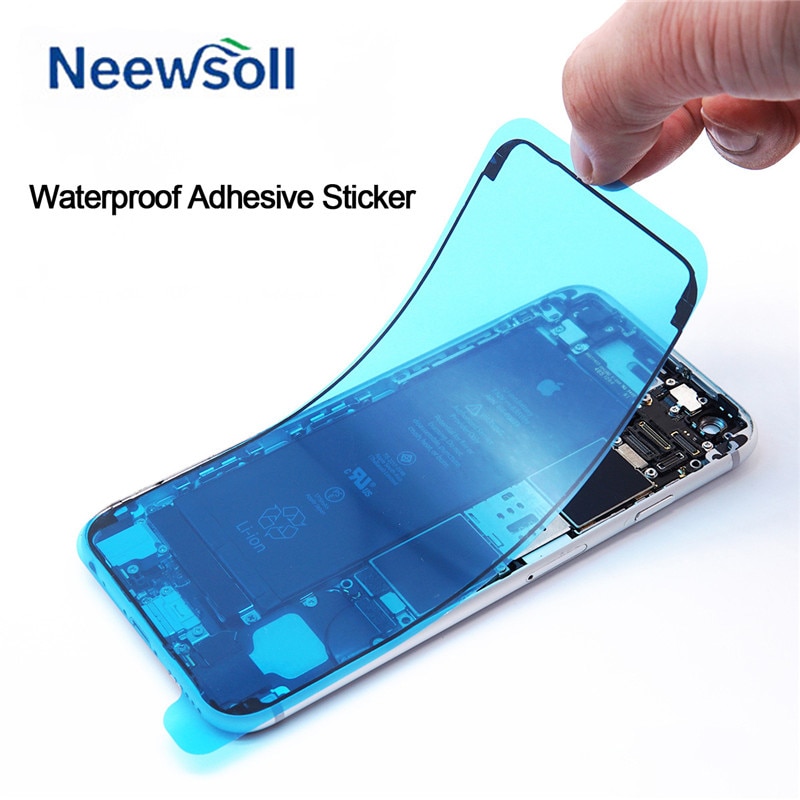 50PCS Wasserdichte Klebstoff Aufkleber für iPhone 7 6S Plus 7Plus 8X8 P 3M Pre -Cut Gule LCD Screen Rahmen Band Reparatur Teile Montage
