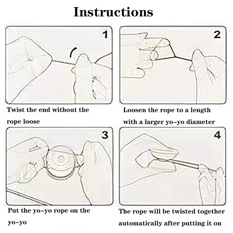 yoyo non reattivo, yoyo professionale per bambini, palla yo-yos per principianti in alluminio per giocatori Yoyos con 10 corde Yo Yo