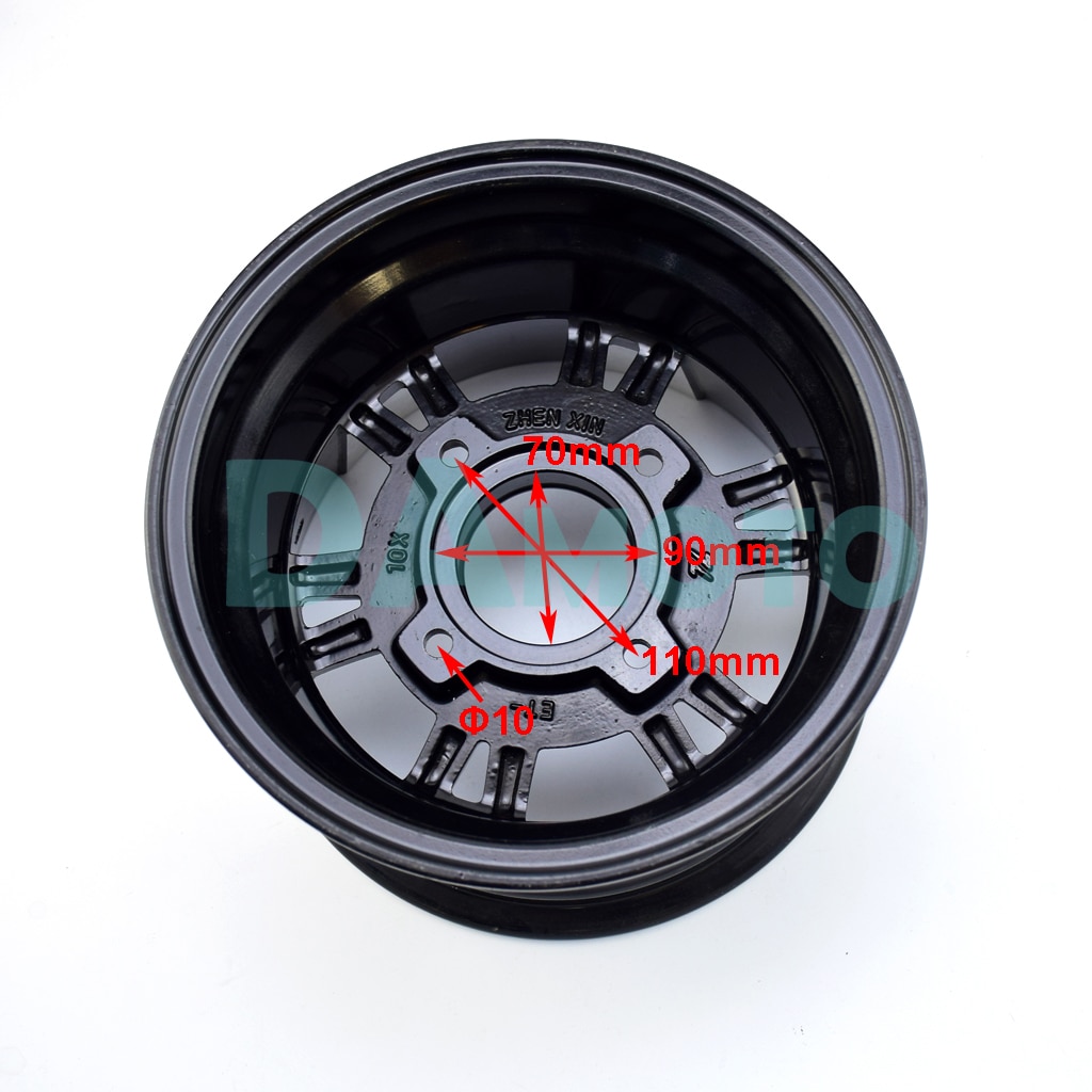 Go kart 10 tuuman mönkijä quad wheel vanne go kart racing golf buggy drift trike off-road 4 wheel  f 21/23 x 7-10 r 20/22 x 10-10 alumiini