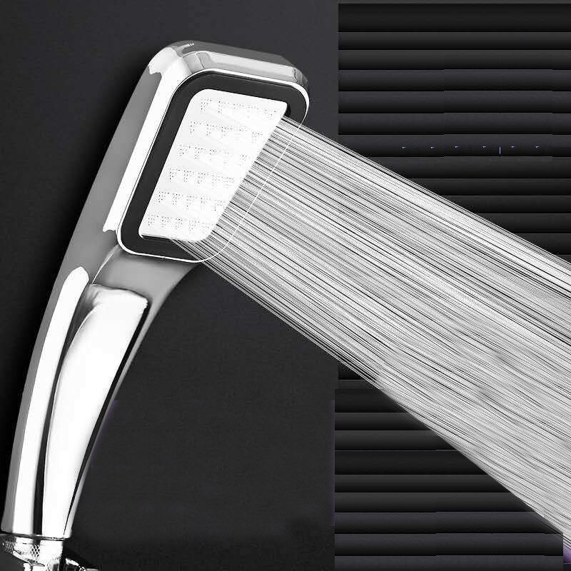 Water-Saving Shower Head Supercharged Fine Hole Shower Head Square Hand-Held Shower Head Supercharged Shower Head