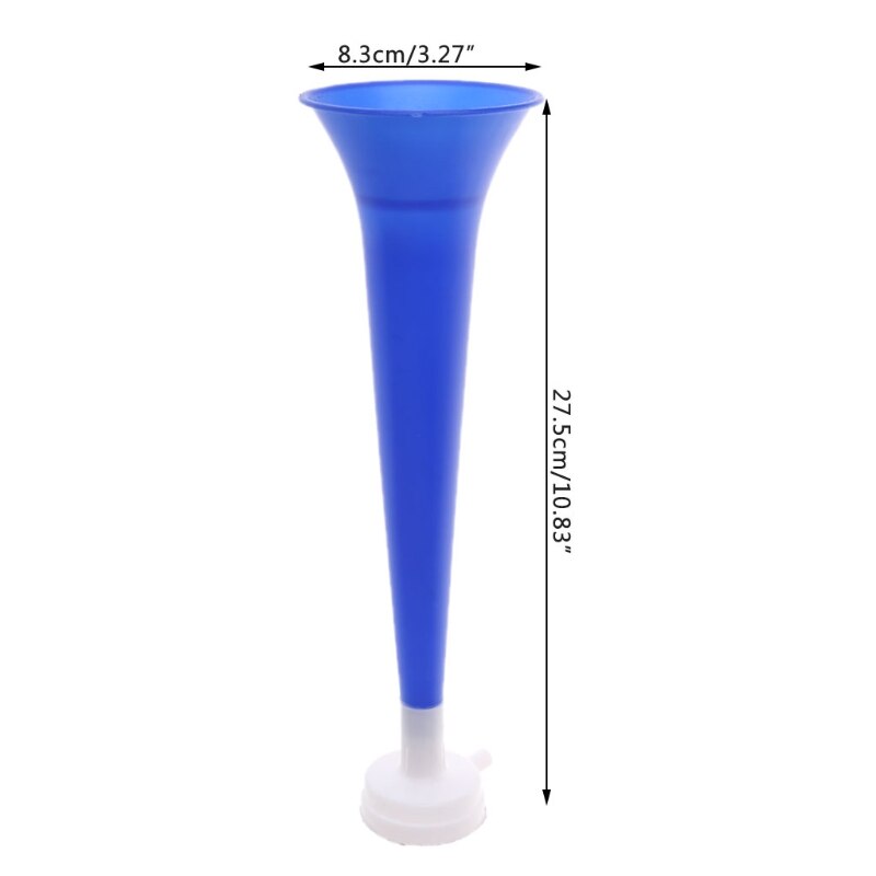 Cheer plast horn fodboldkamp fans cheerleading rekvisitter vuvuzela kid trompet 875d