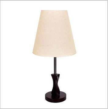 LED Table Lamp Simple Solid Wood Table Lamp Bedroom Bedside Desk Lamps: Ivory / 220V