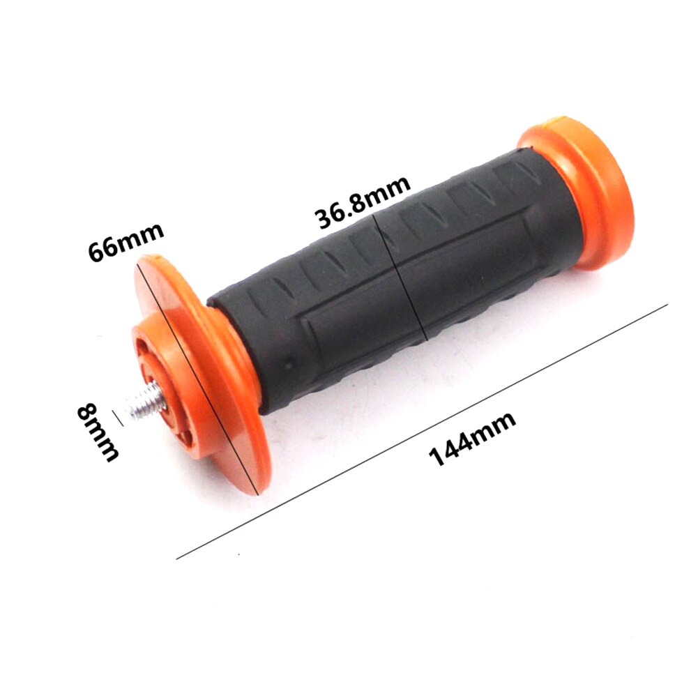 8mm/12mm Thread Auxiliary Side Non-Slip Handle For Makita Angle Grinder M8 M12 Grindering Machine Handle Replace