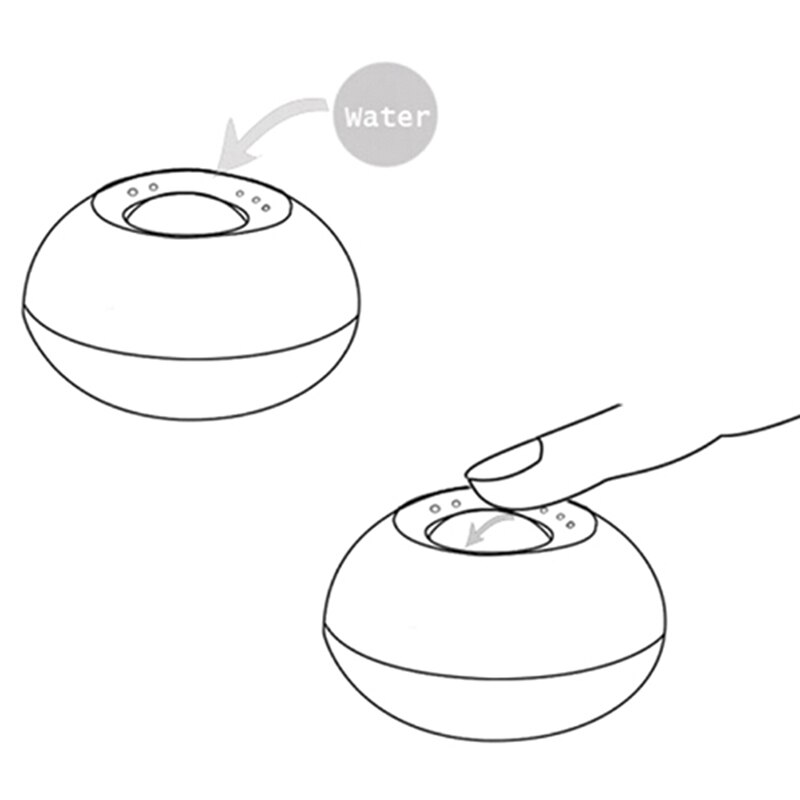 Dest Set Finger Wetted Tool for Office Financial Analyst File Arrange Supply Round Ball Desk Paper Mate Color Randomly