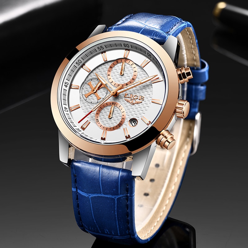 Luik Heren Horloges Luxe Mode Mannen Horloges Business Man Horloges Lederen Horloge Voor Mannen Relogio Masculino