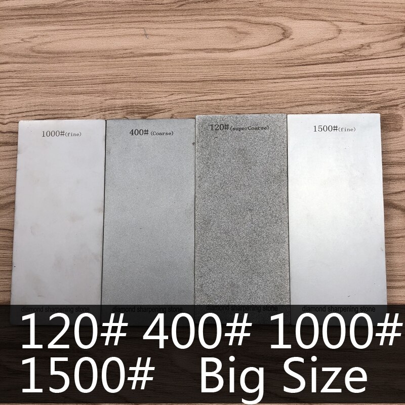 6 pcs Large size Diamond Dedicated sharpening stone Fine grinding Honing Tools Fast diamond knife sharpener whetstone: 4