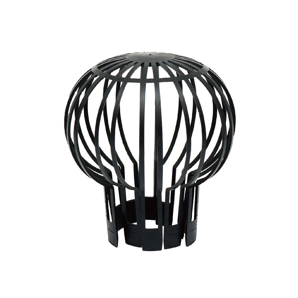 Gutter Mesh Ball Shape Black Plastic Durable Gutter Guard The Spherical Is Exquisite And Practical.