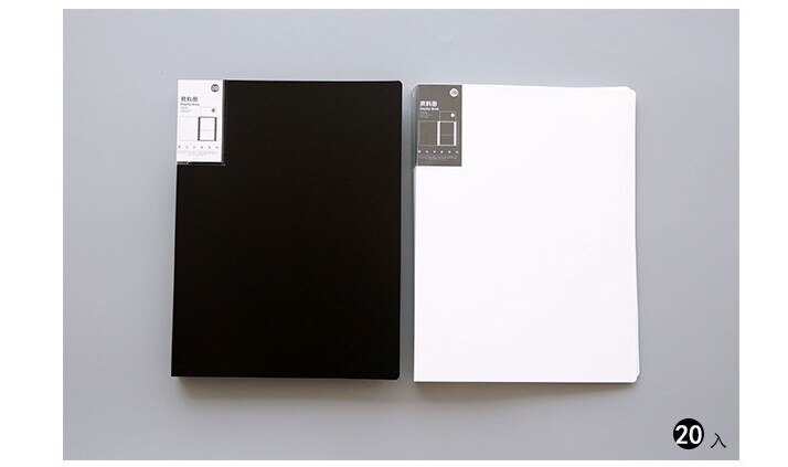 Korean Stationery 20 40 60 Layer A4 File Folder Document Bags Office School Supplies Expanding Multilayer Pockets Display Book: impression-20 layers